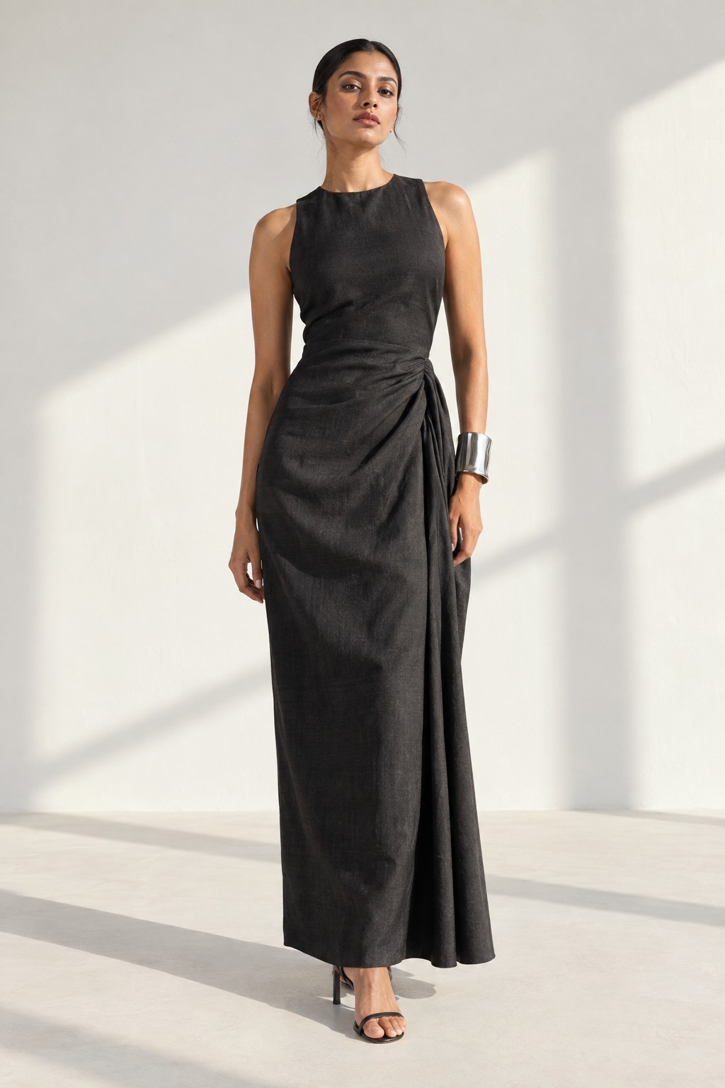 The Noir Column Dress
